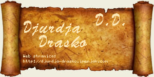 Đurđa Draško vizit kartica